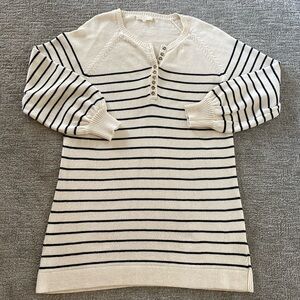 La Maille Sezane Paris Rue Saint-Fiacre size Xl striped sweater dress